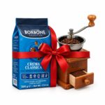 Manual Grinder + Borbone Crema Classica Beans 500g