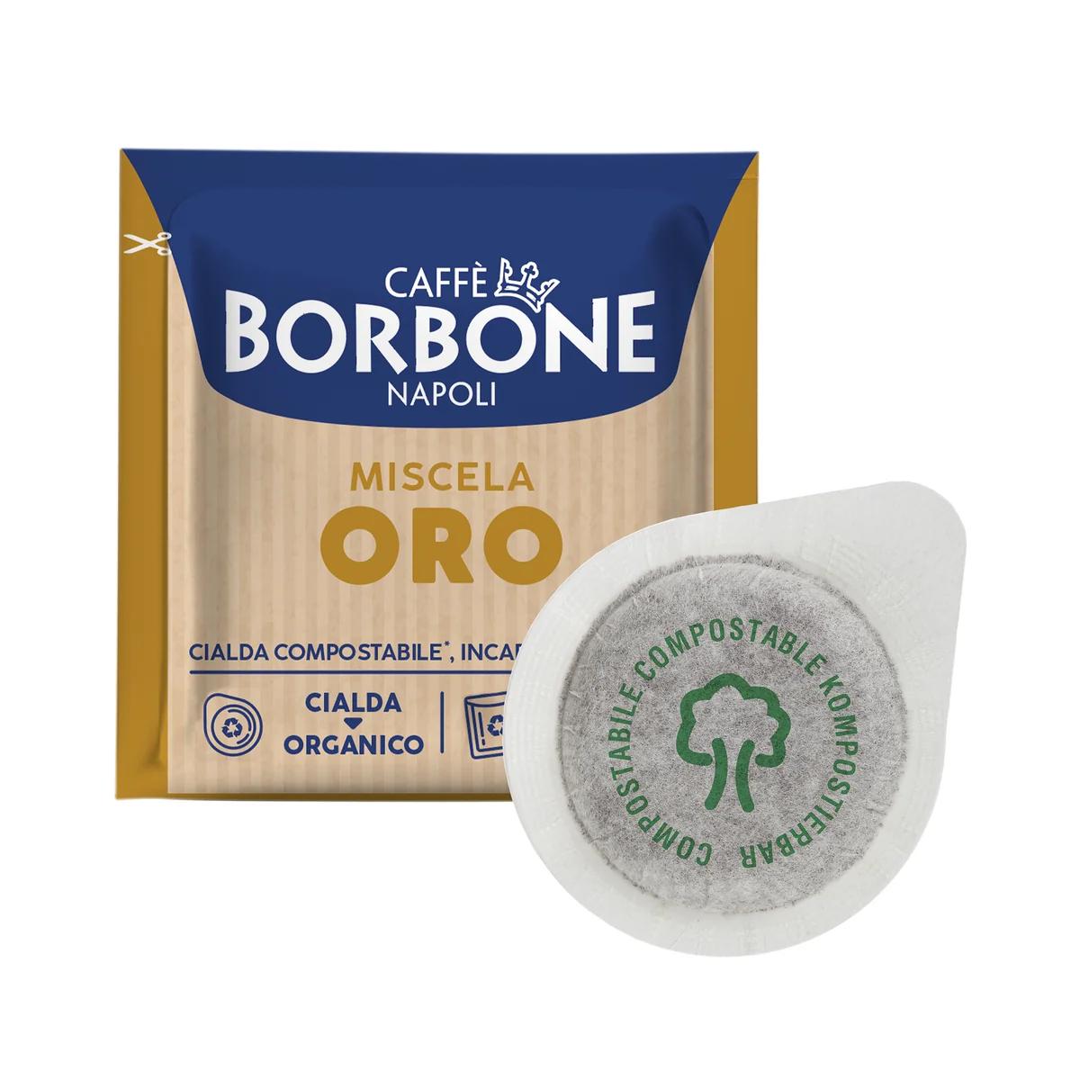 ORO ESE pods Borbone Miscela Oro ESE 50 Paper Pods Box - Image 1
