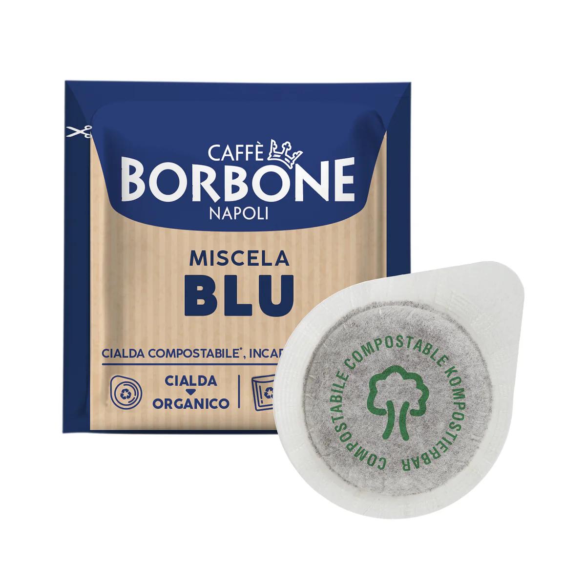 borbone pods ESE BLUE Borbone Miscela Blu ESE 50 Paper Pods Box - Image 1