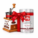 Manual Grinder + illy Intenso whole beans 250g