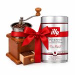 Manual Grinder + illy Intenso whole beans 250g